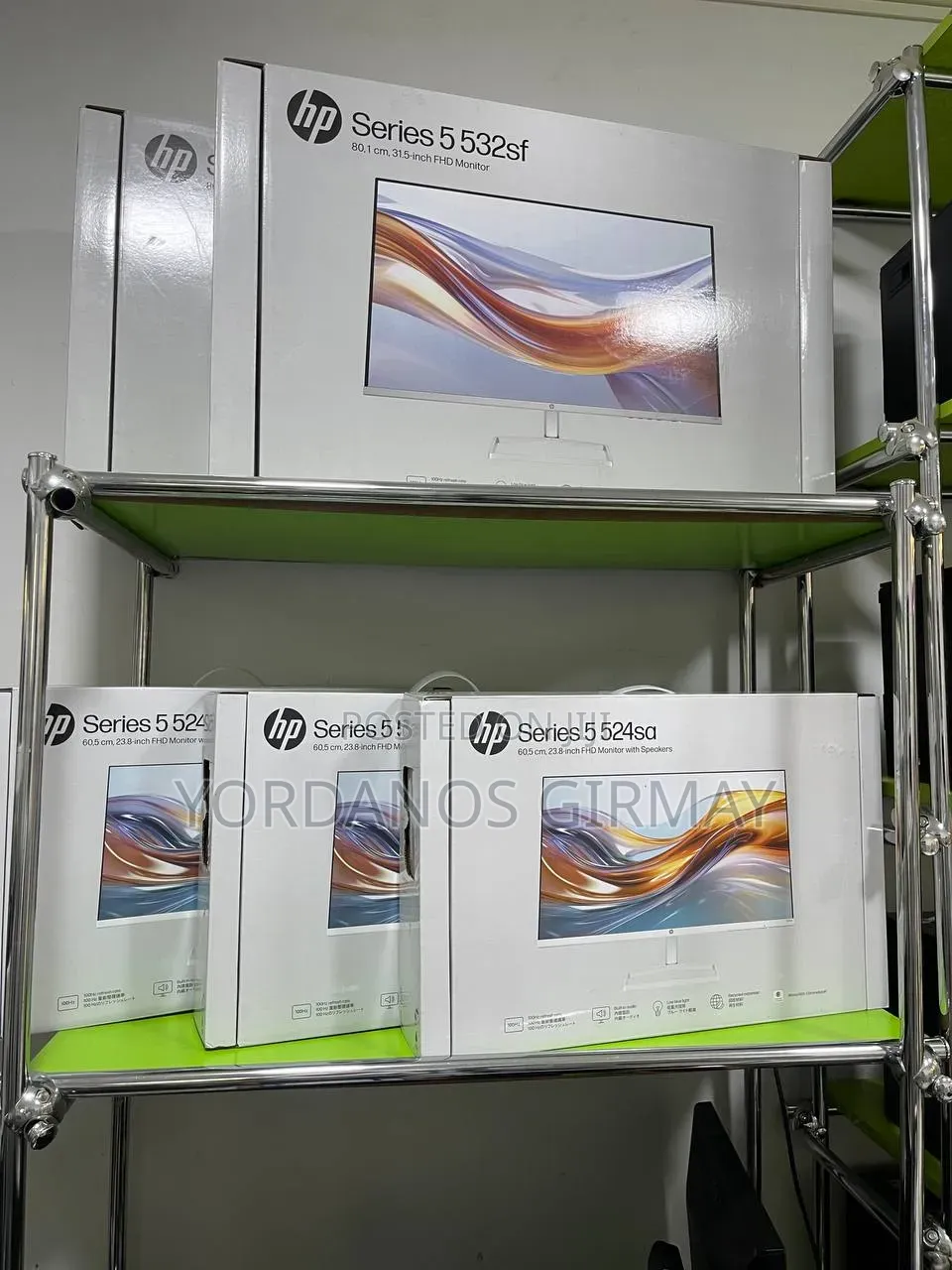 HP 27 and 24 Inch Monitor