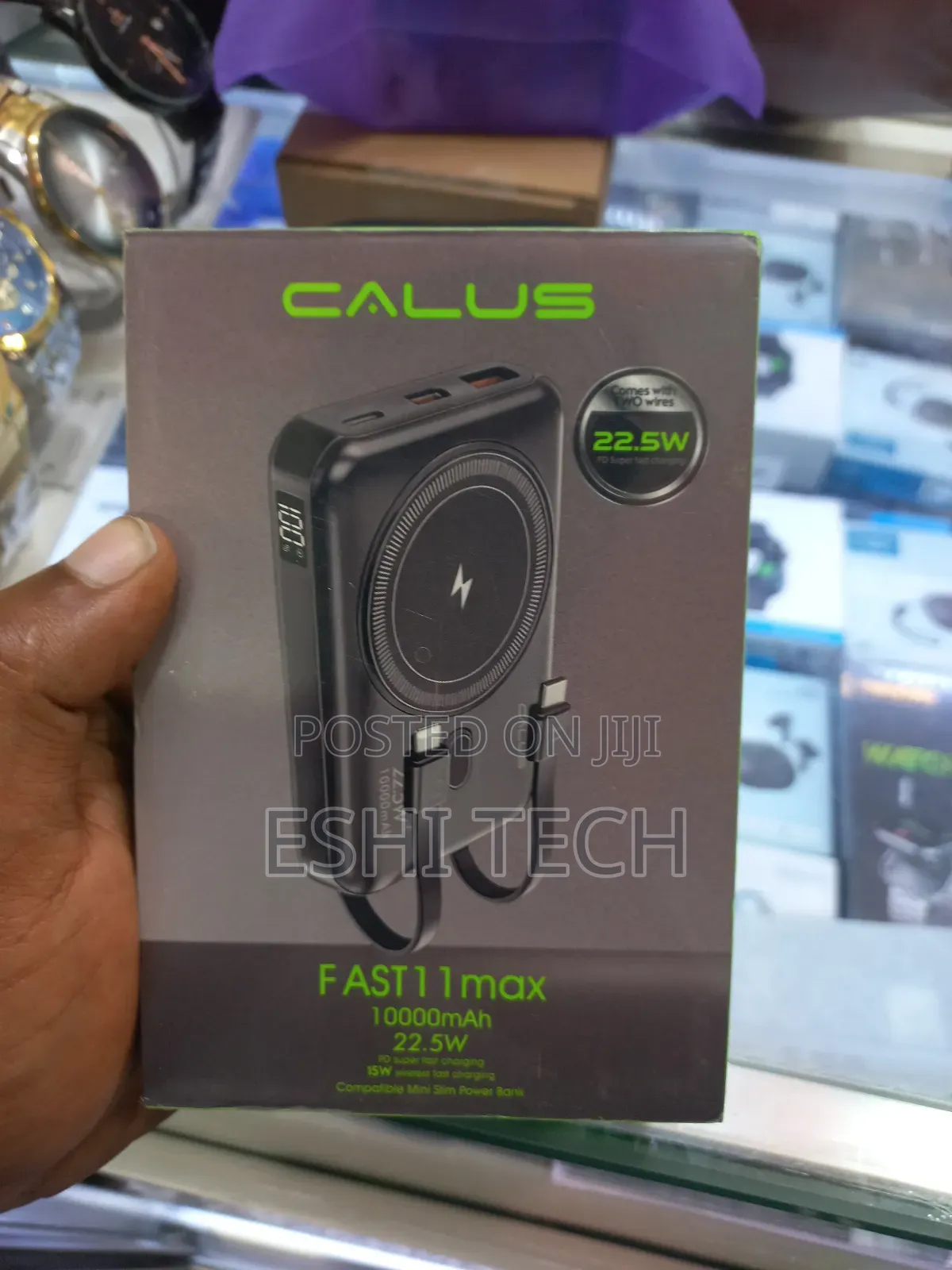 Calus Powerbank With Wireless Charger