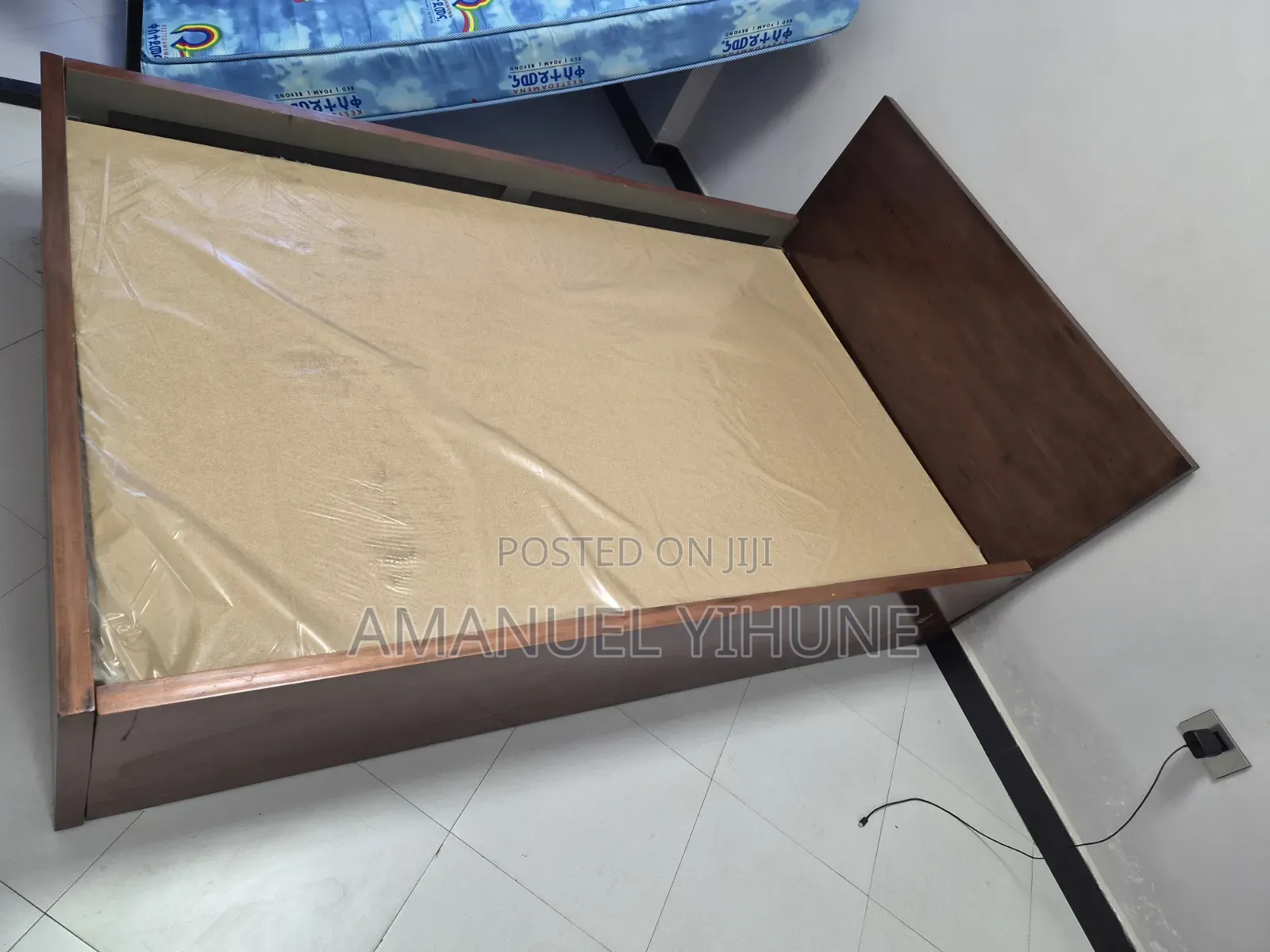 Wooden Bed Frame | 120 Cm