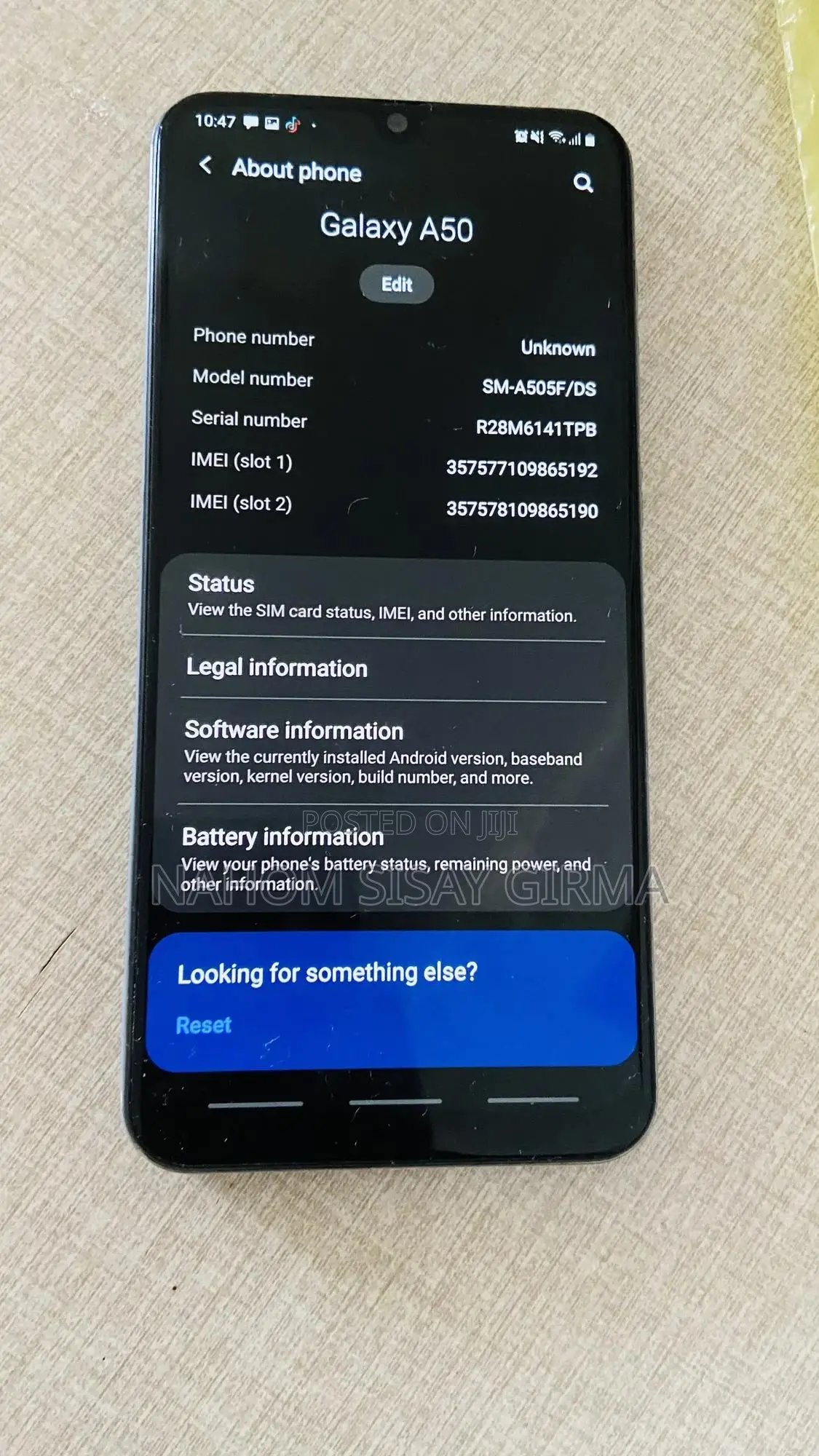 Samsung Galaxy A50 64 GB White