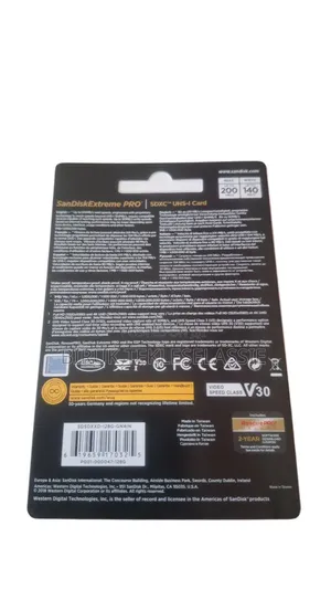 Sandisk Extreme Pro 64gb SDXC Uhs-I Memory Card 200mb /S