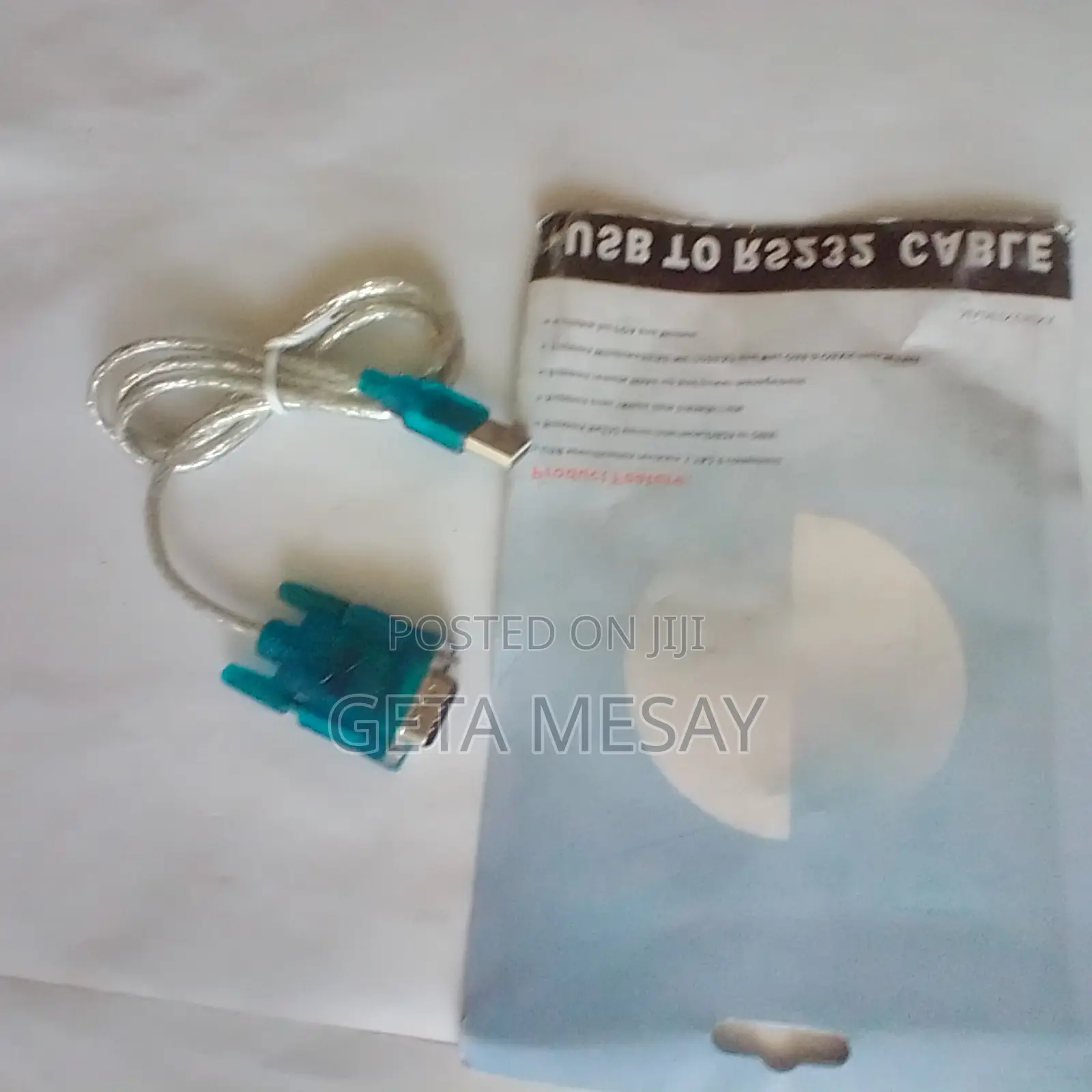 RS232 to USB Adapter Cable USB to Serial DB9 Converter