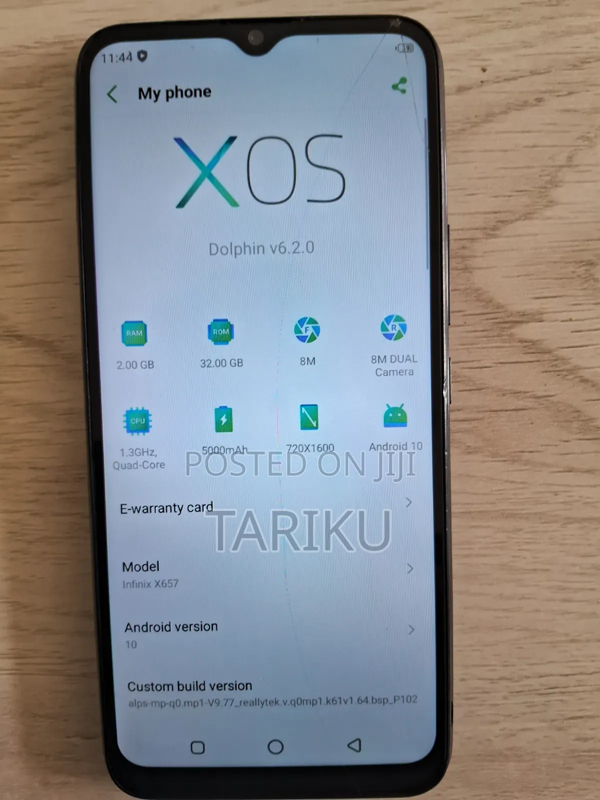 Infinix Smart 5 (X657) 32 GB Black