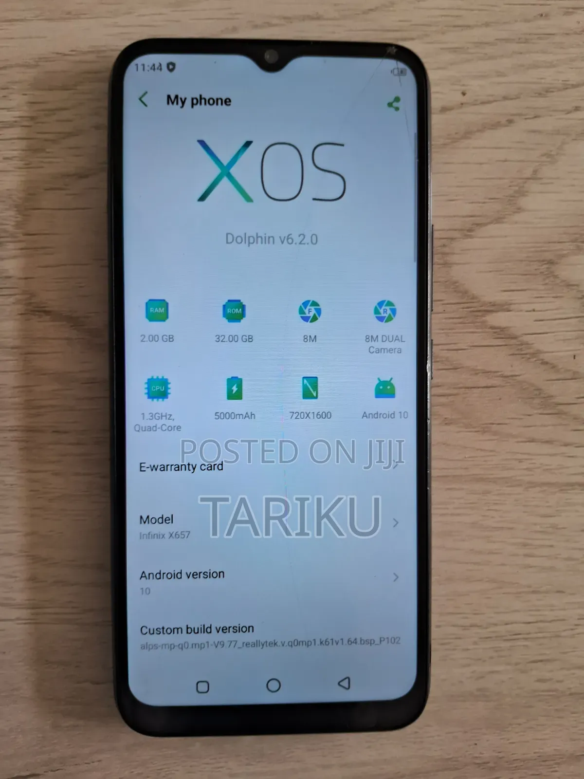 Infinix Smart 5 (X657) 32 GB Black