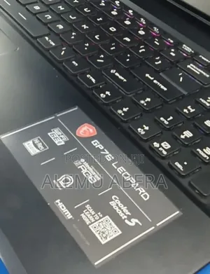 New Laptop MSI GP75 Leopard 16GB Intel Core i7 SSD 512GB