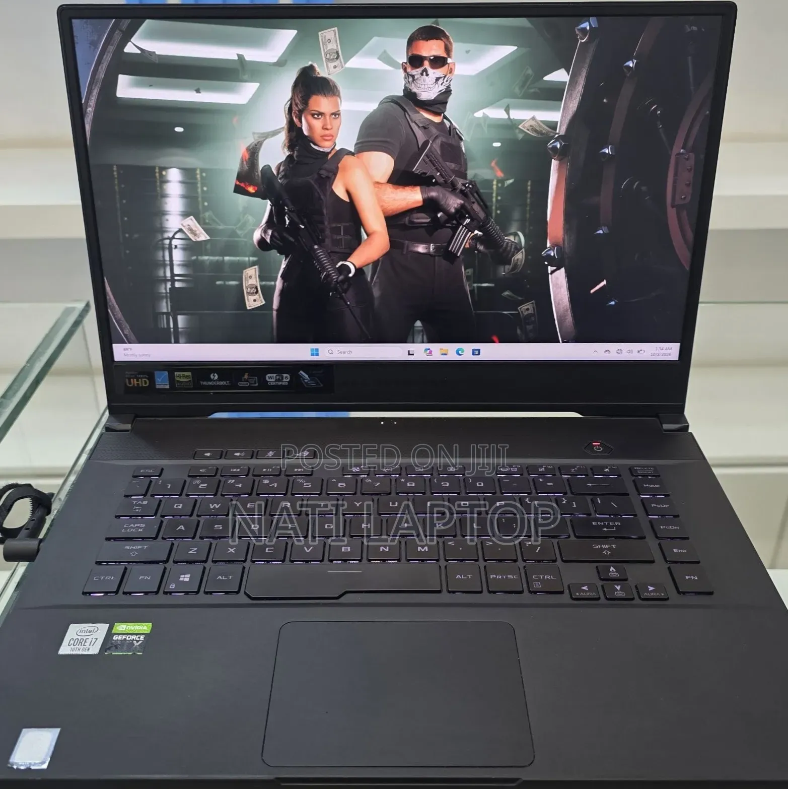New Laptop Asus ROG Zephyrus G15 16GB Intel Core i7 SSD 512GB
