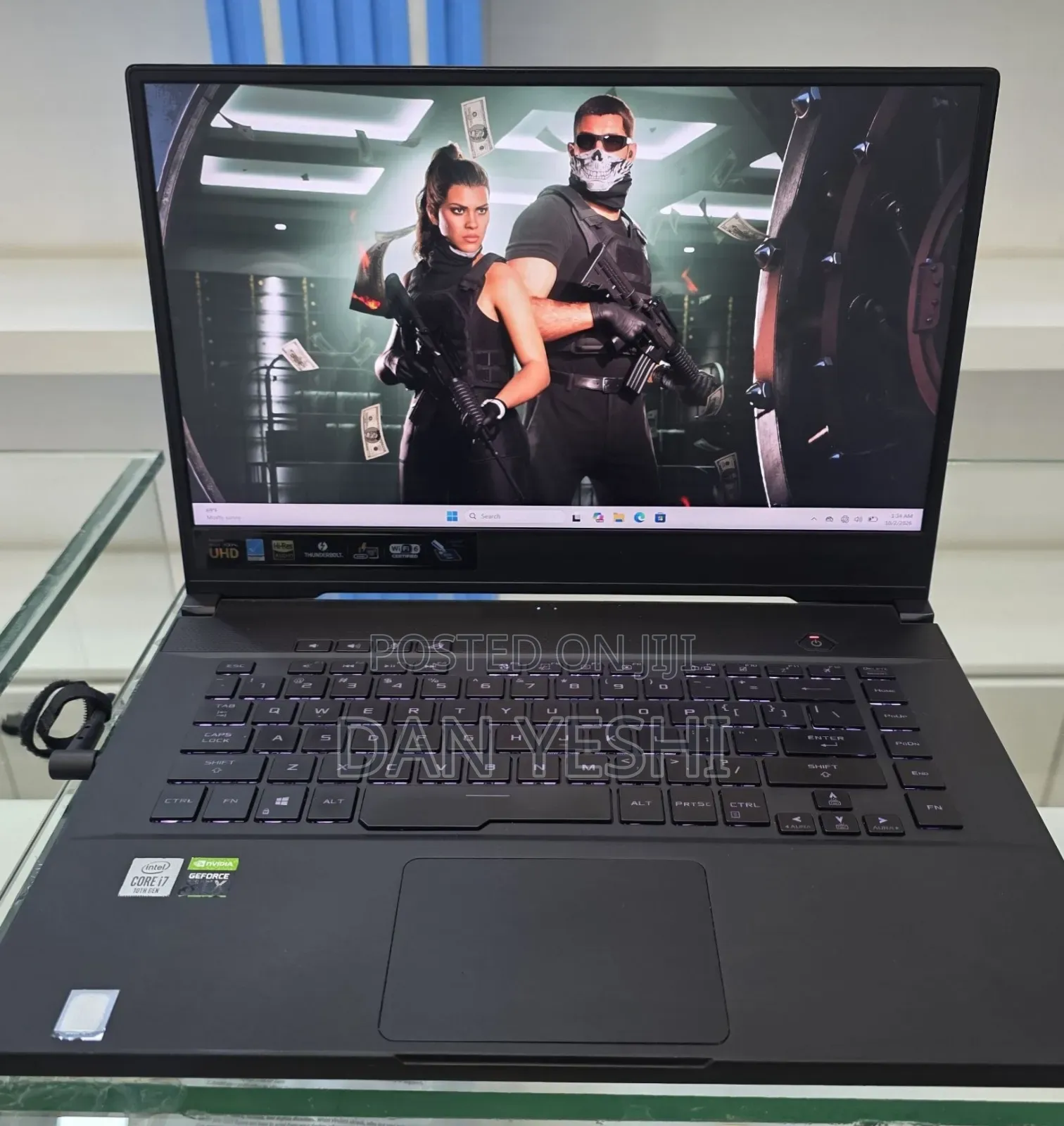 New Laptop Asus ROG Zephyrus M15 GU502LU 16GB Intel Core i7 SSD 512GB