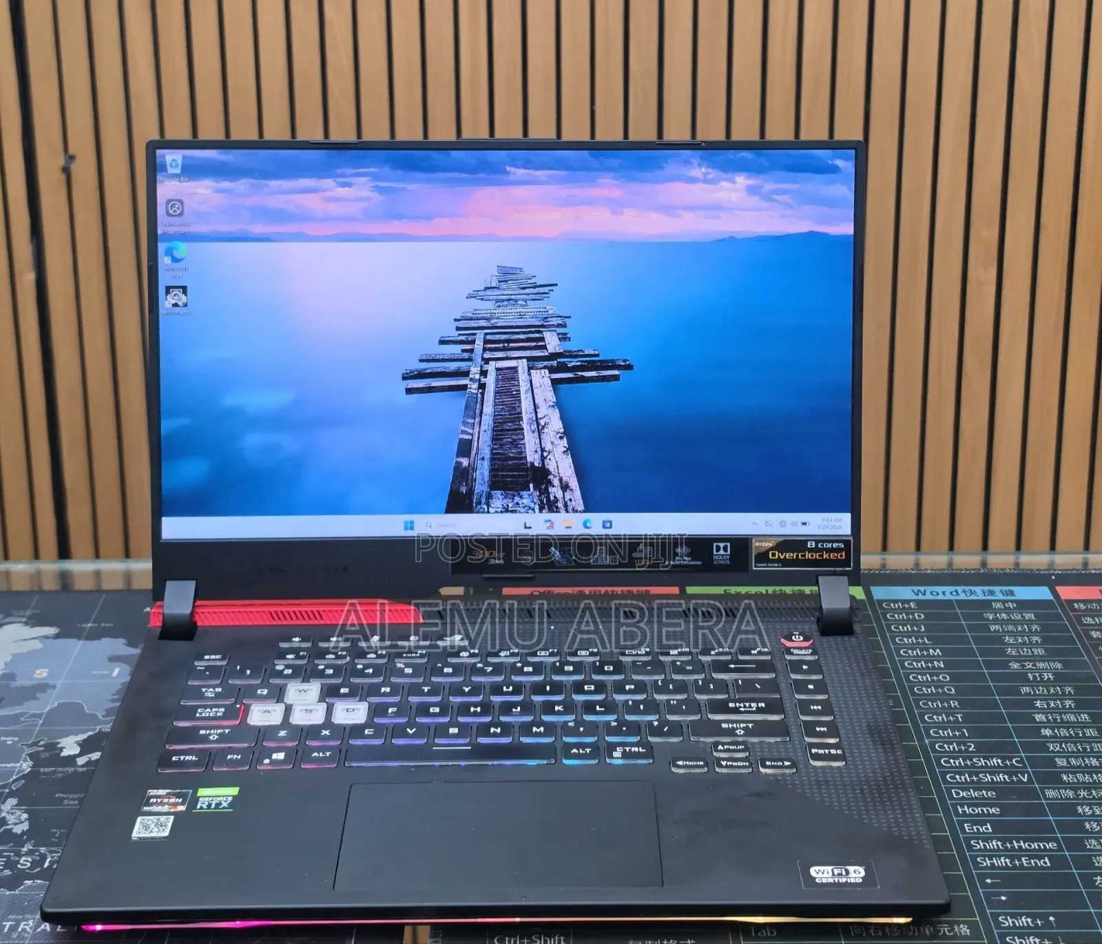 New Laptop Asus ROG Strix G15 16GB Intel Core i7 SSD 512GB