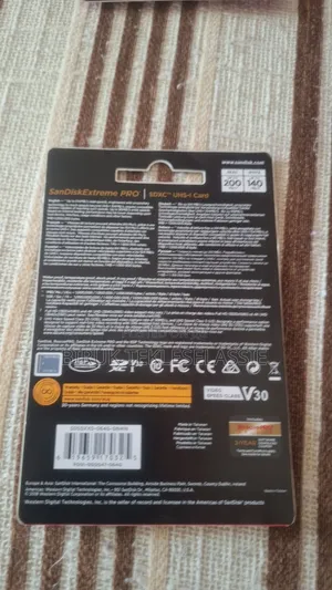 Memory Card SanDisk Extreme PRO