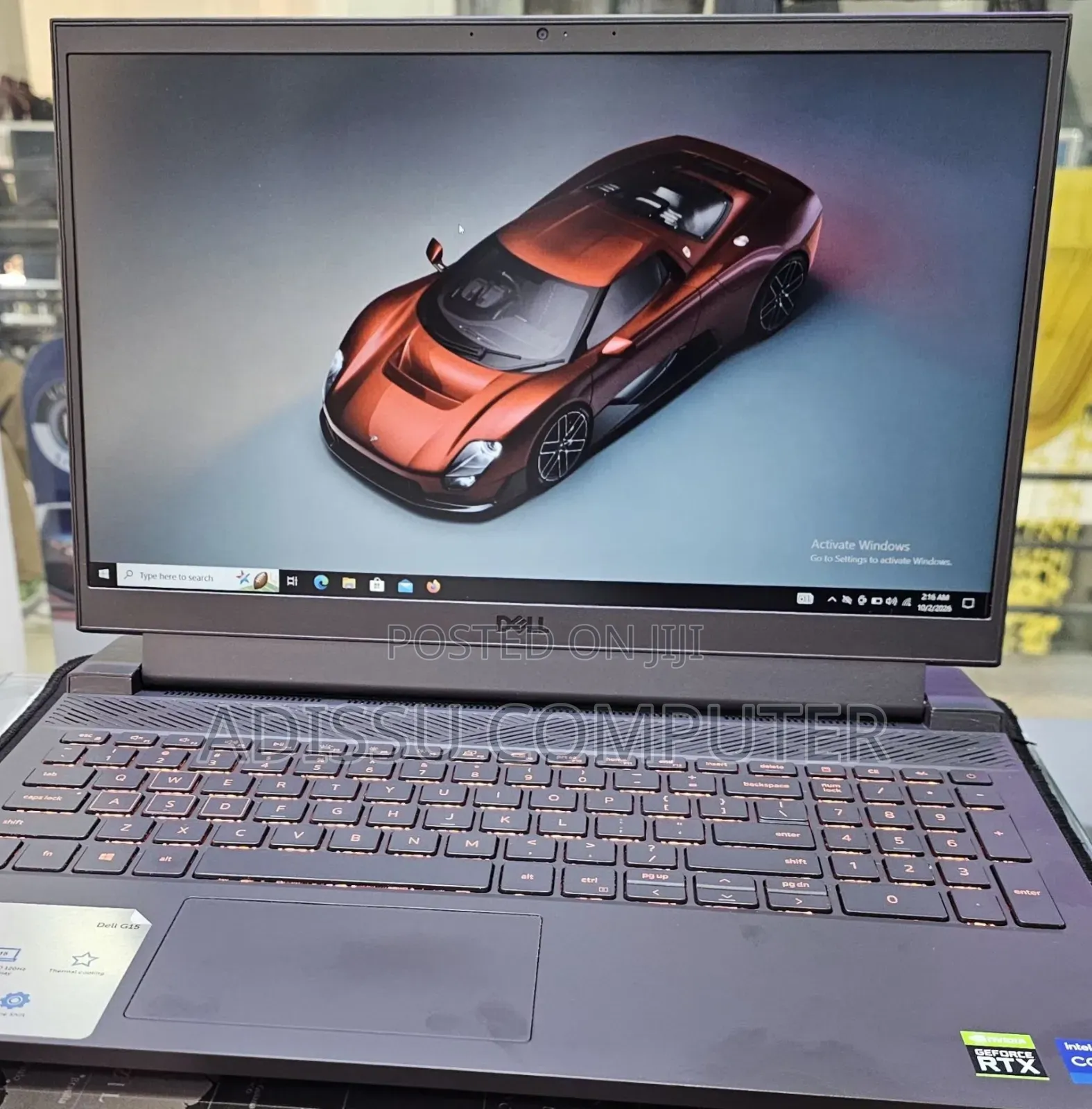 New Laptop Dell G15 5520 16GB Intel Core i7 SSD 512GB