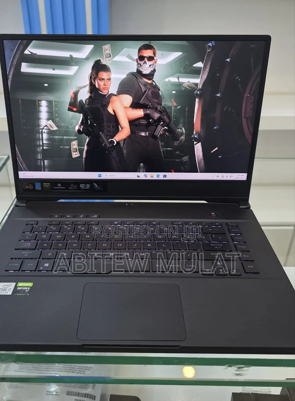 New Laptop Asus ROG Zephyrus G15 16GB Intel Core i7 SSD 512GB