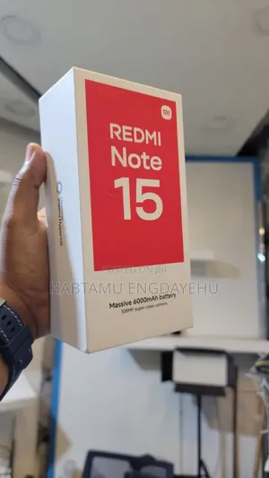 New Xiaomi Redmi Note 15 256 GB Black