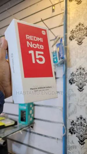 New Xiaomi Redmi Note 15 256 GB Black