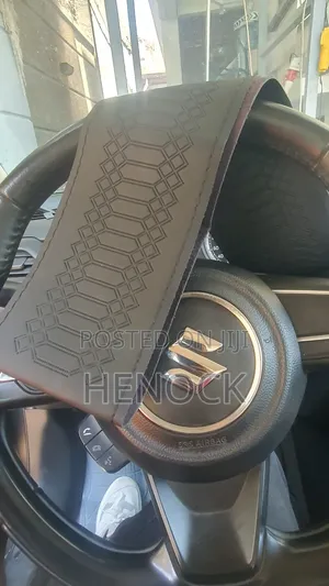 የመኪና መሪ ልብስ (Brand New DIY Hand-Sewing Steering Wheel Cover)
