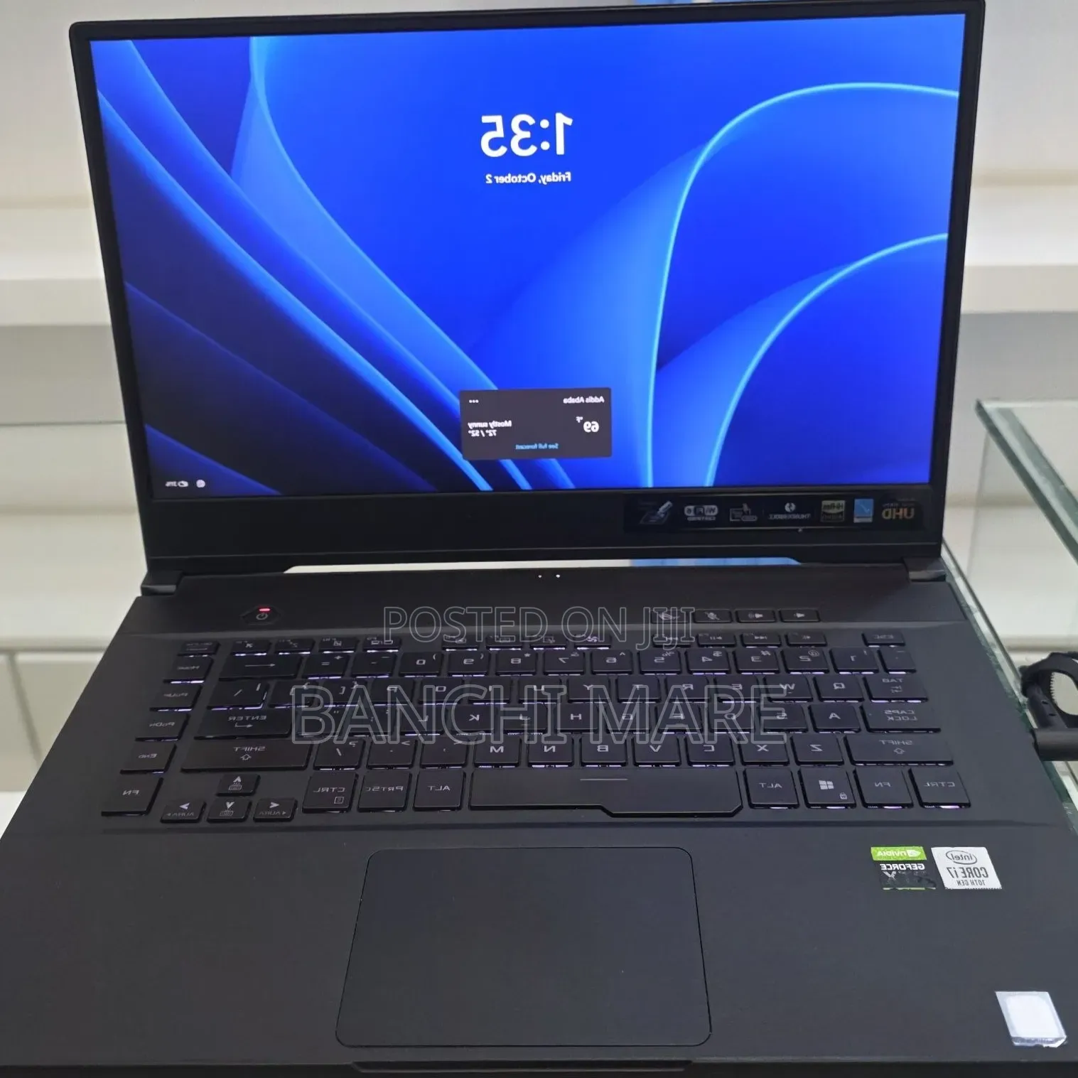 New Laptop Asus ROG Zephyrus G15 16GB Intel Core i7 SSD 512GB