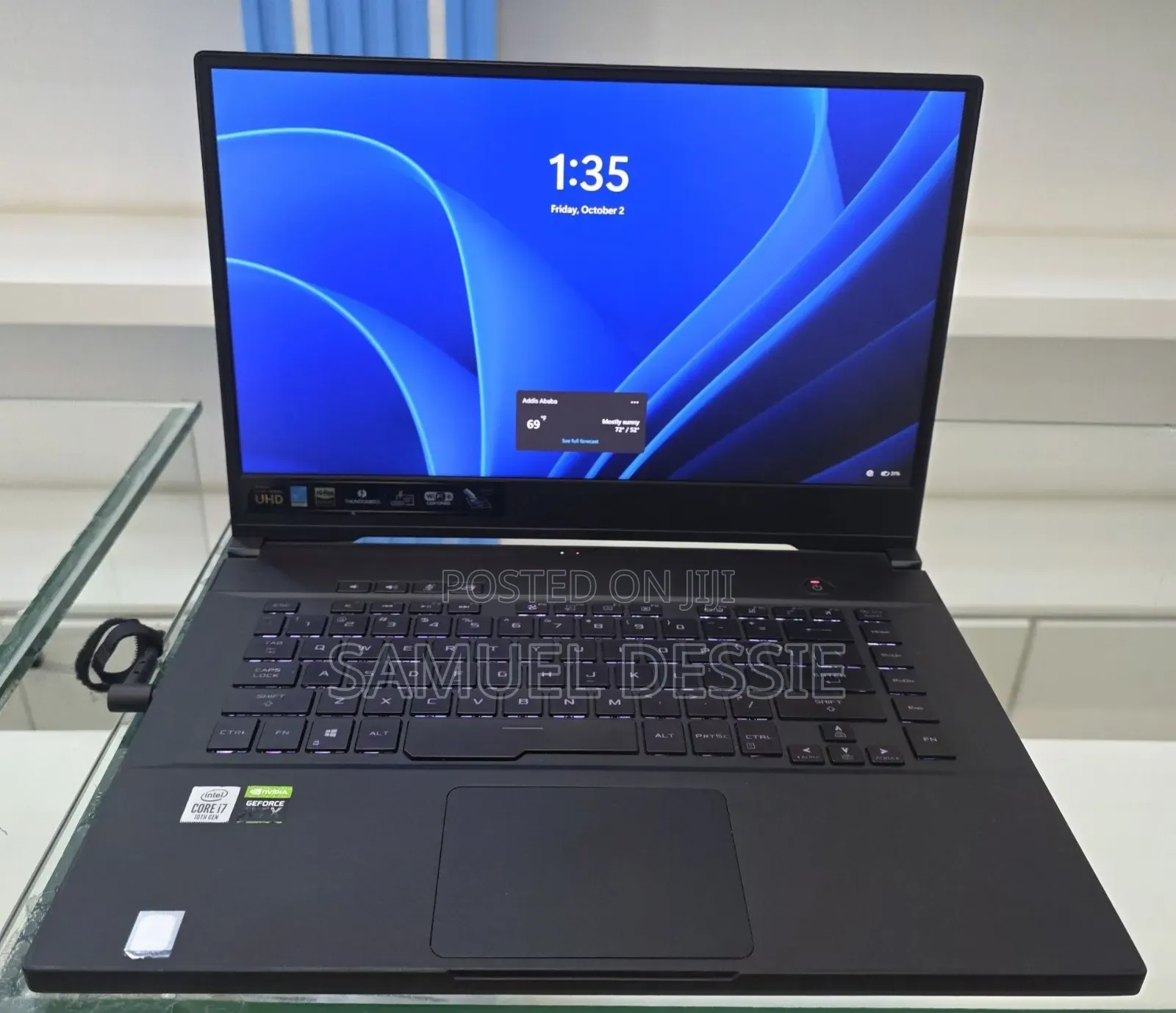 New Laptop Asus ROG Zephyrus G15 16GB Intel Core i7 SSD 512GB