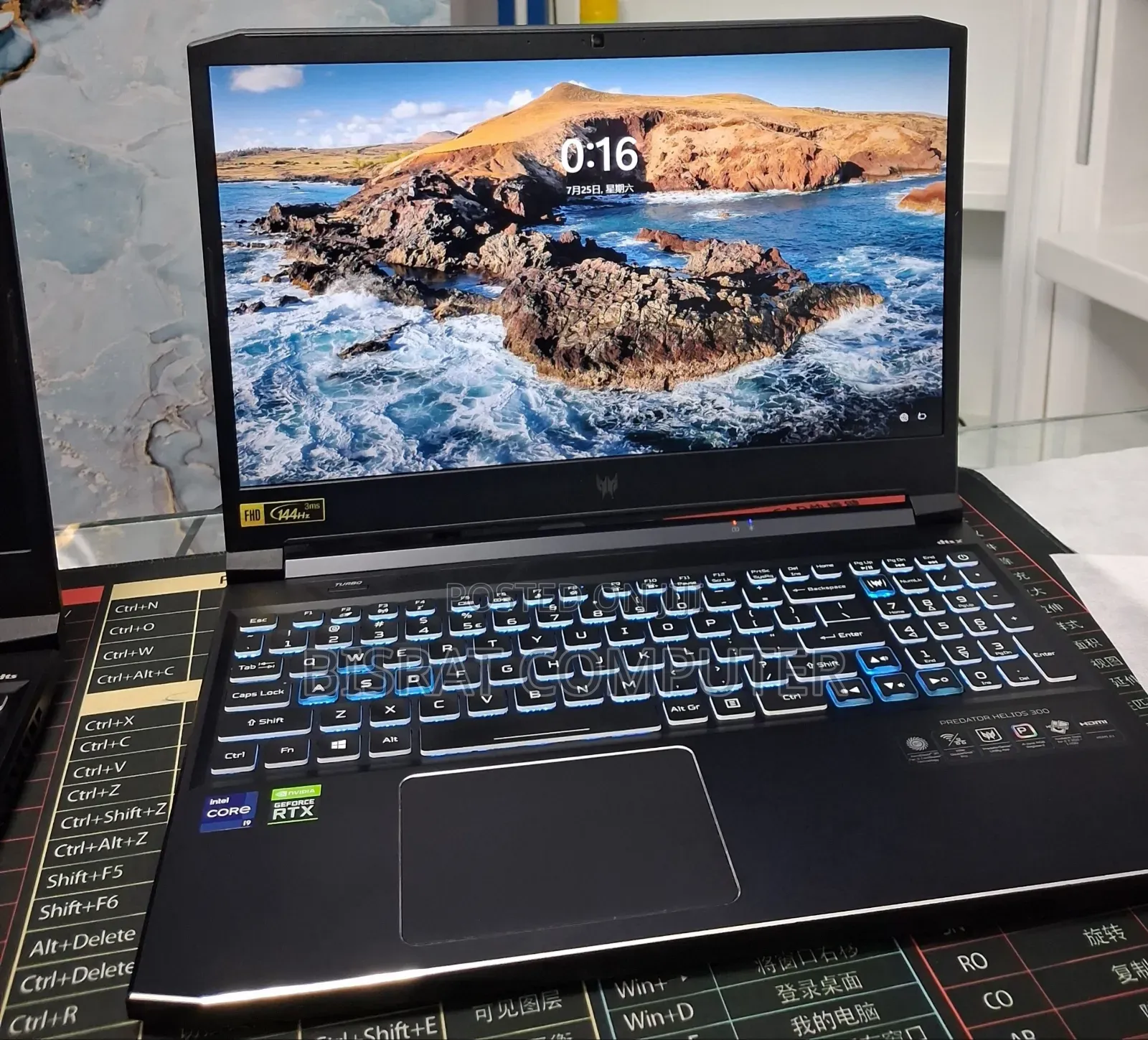 New Laptop Acer Predator Helios Neo 16 16GB Intel Core i9 SSD 512GB