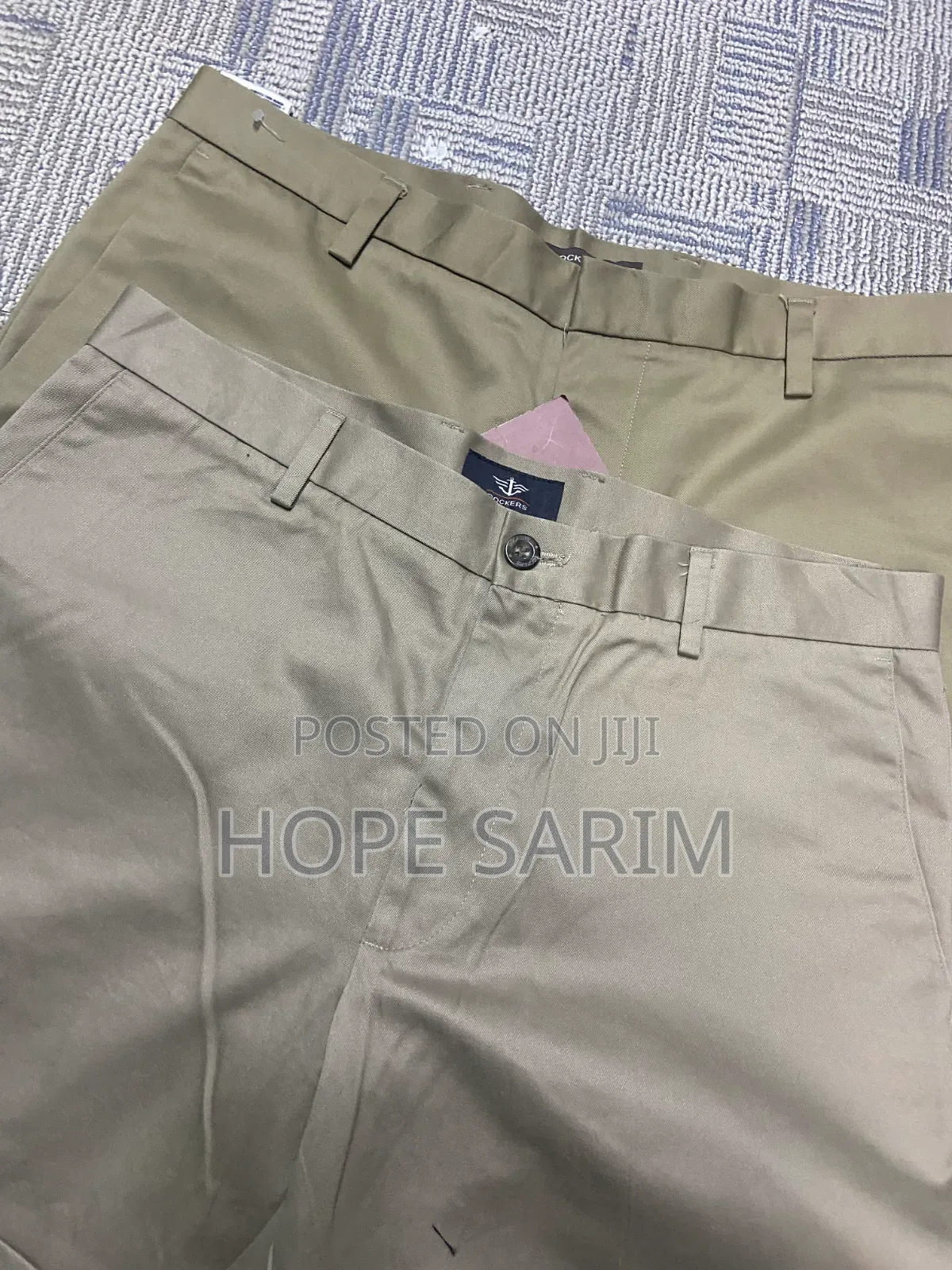 Premium Men's Khaki Chino Pants –