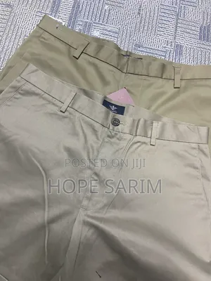 Premium Men's Khaki Chino Pants –