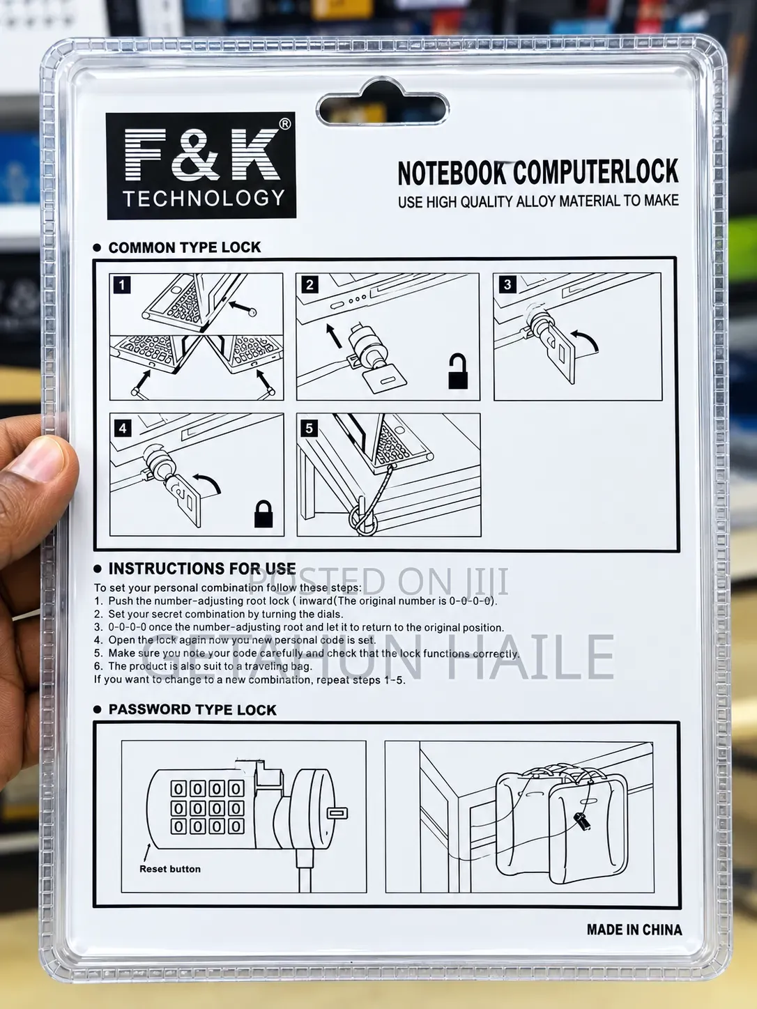Laptop Lock