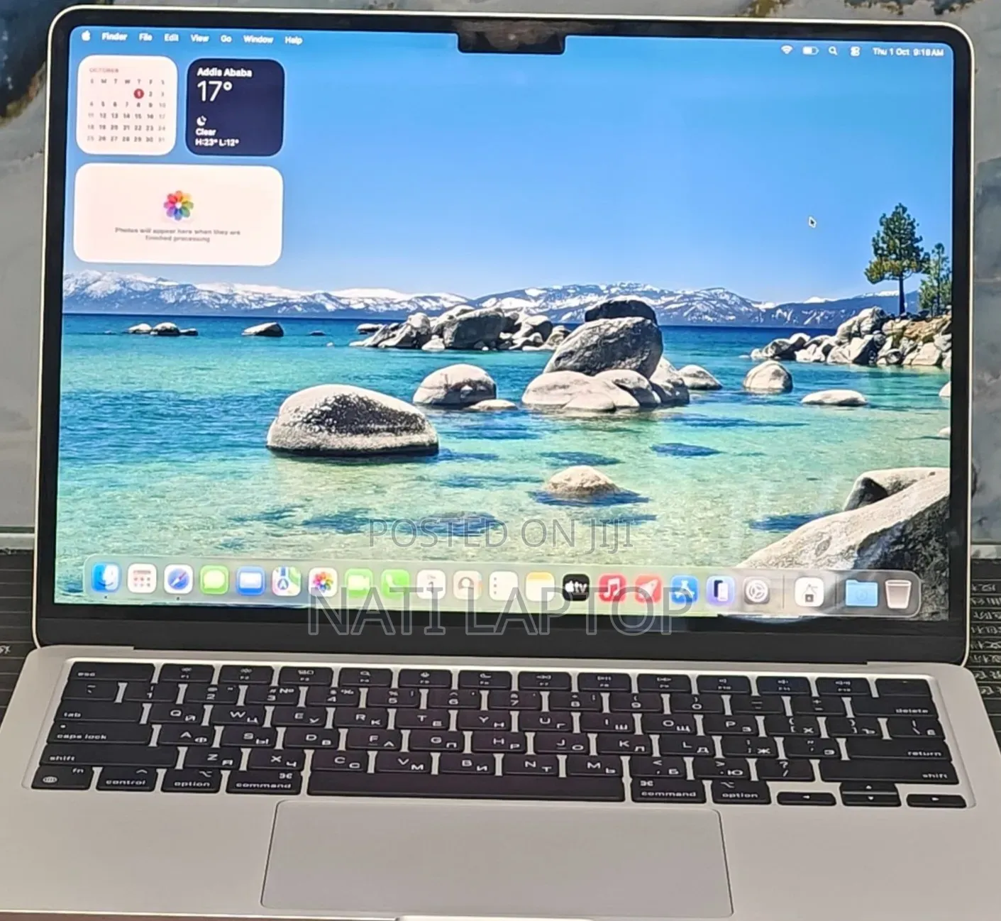 New Laptop Apple MacBook Air 2022 M2 8GB Apple M2 SSD 256GB