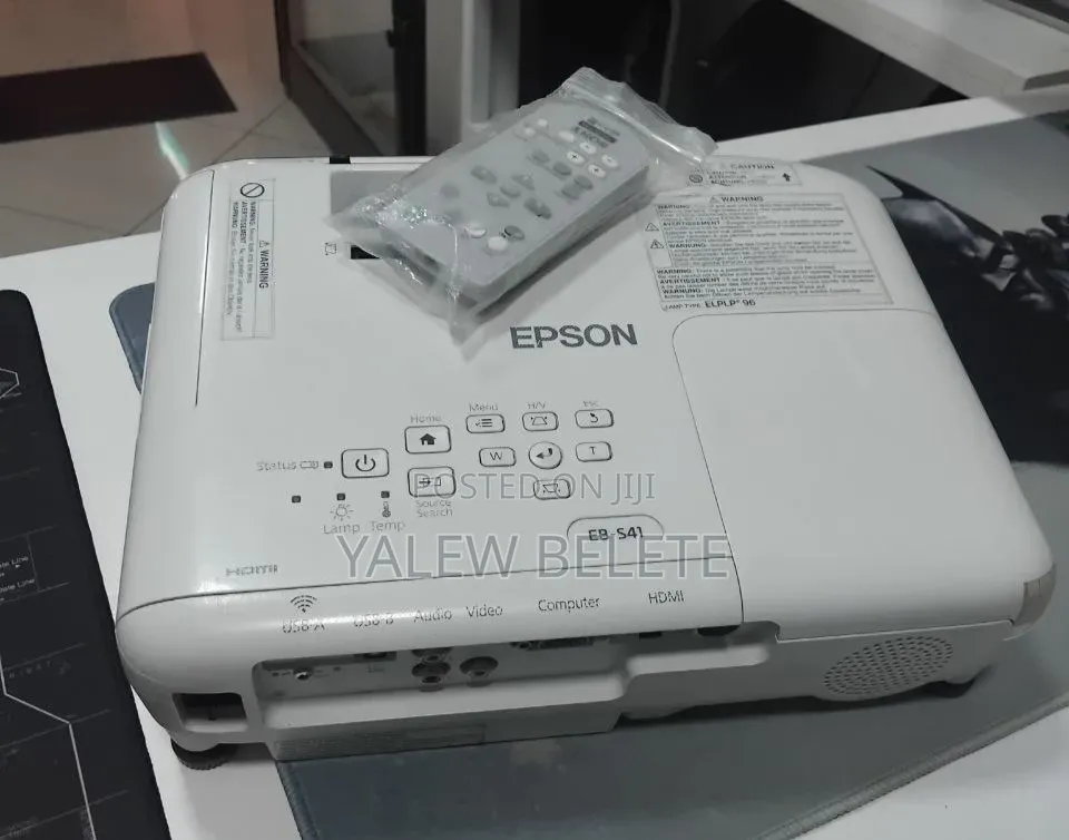 Epson Projector 
Model Name: EB-S41