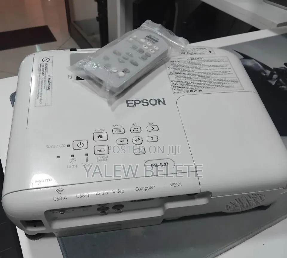 Epson Projector 
Model Name: EB-S41