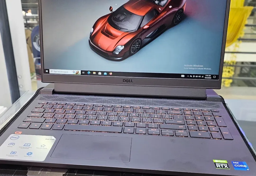 New Laptop Dell G15 5520 16GB Intel Core i7 SSD 512GB