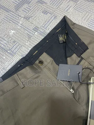 Premium Men's Stretch Khaki Chino Trousers
