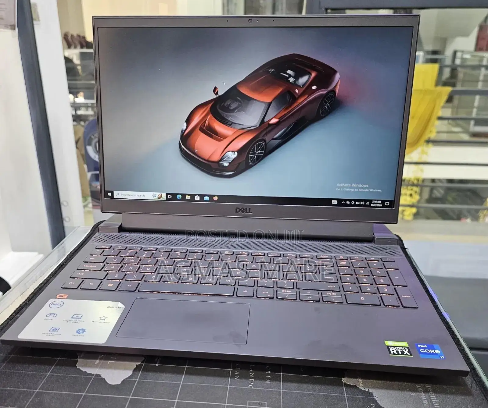 New Laptop Dell G15 5520 16GB Intel Core i7 SSD 512GB