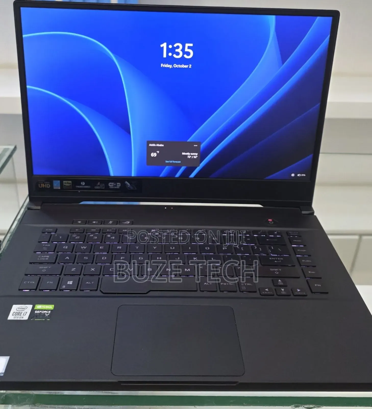 New Laptop Asus ROG Zephyrus M15 GU502LU 16GB Intel Core i7 SSD 512GB