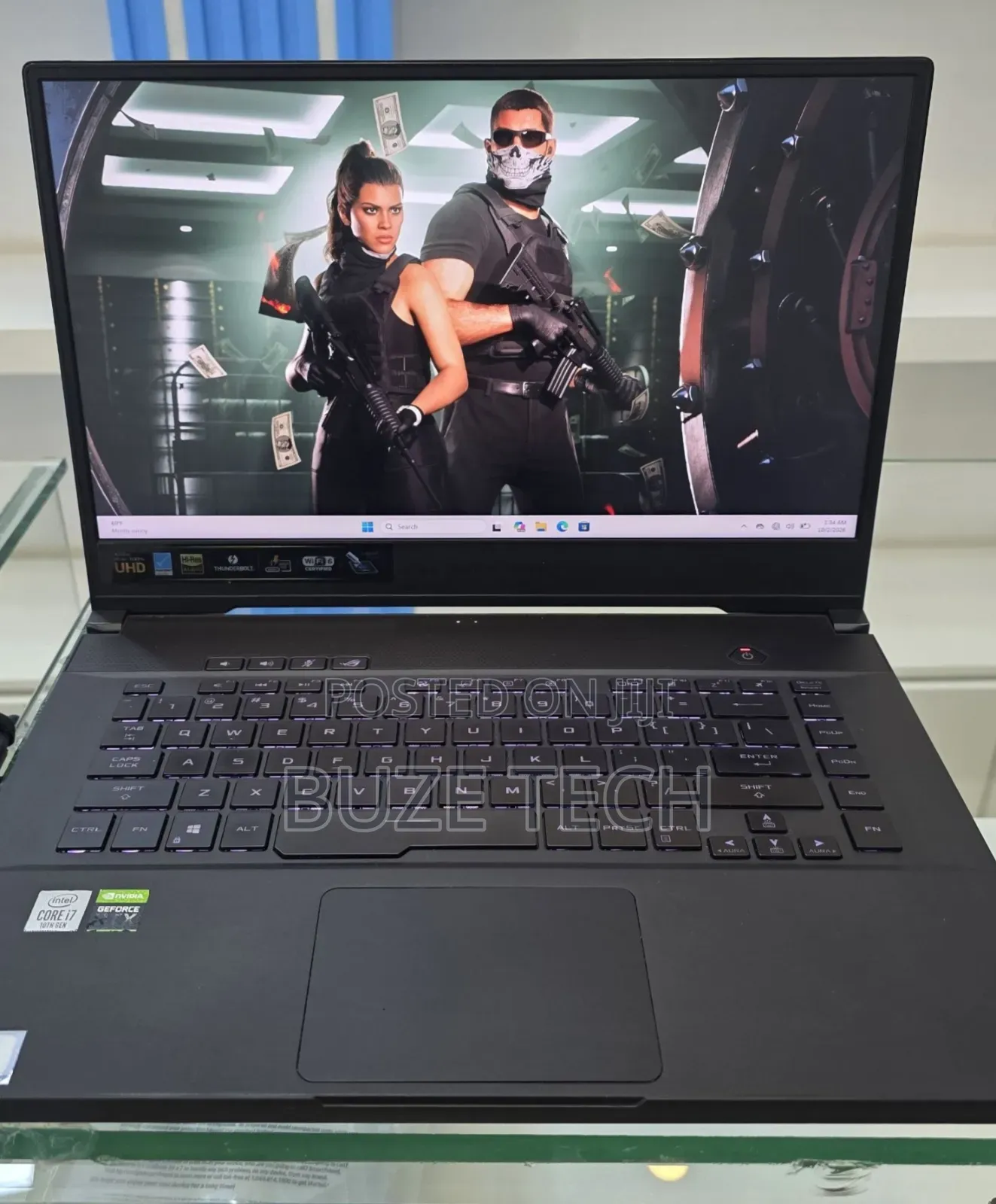 New Laptop Asus ROG Zephyrus M15 GU502LU 16GB Intel Core i7 SSD 512GB