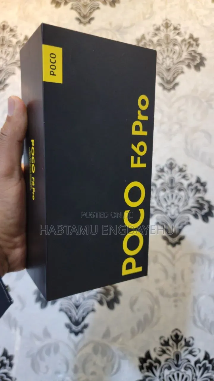 New Xiaomi Poco F6 Pro 512 GB Black