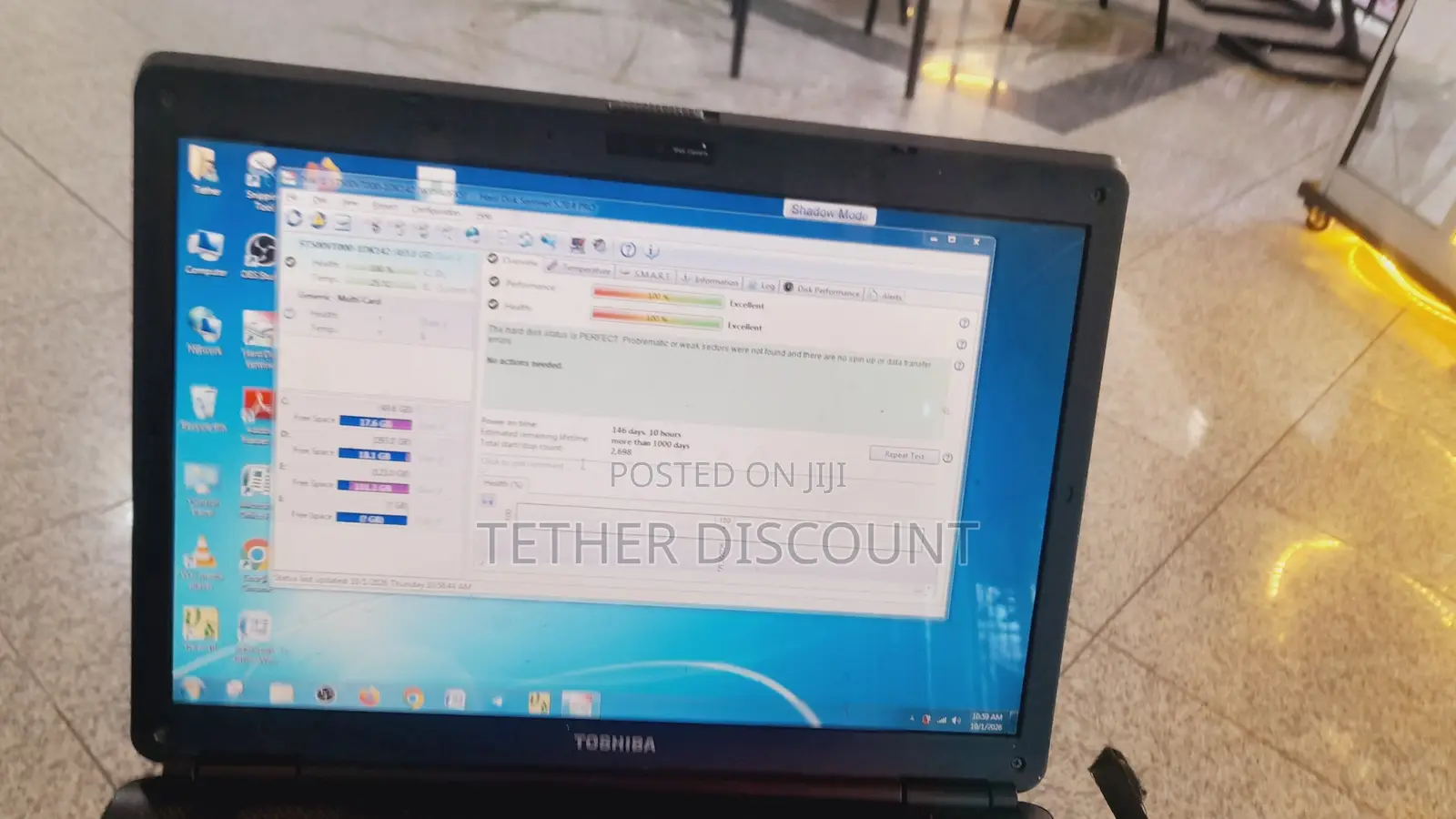 New Laptop Toshiba Satellite L300 4GB Intel HDD 500GB
