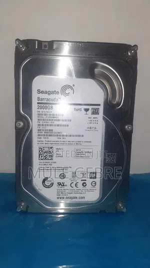 2tb Seagate Barracuda Harddrive