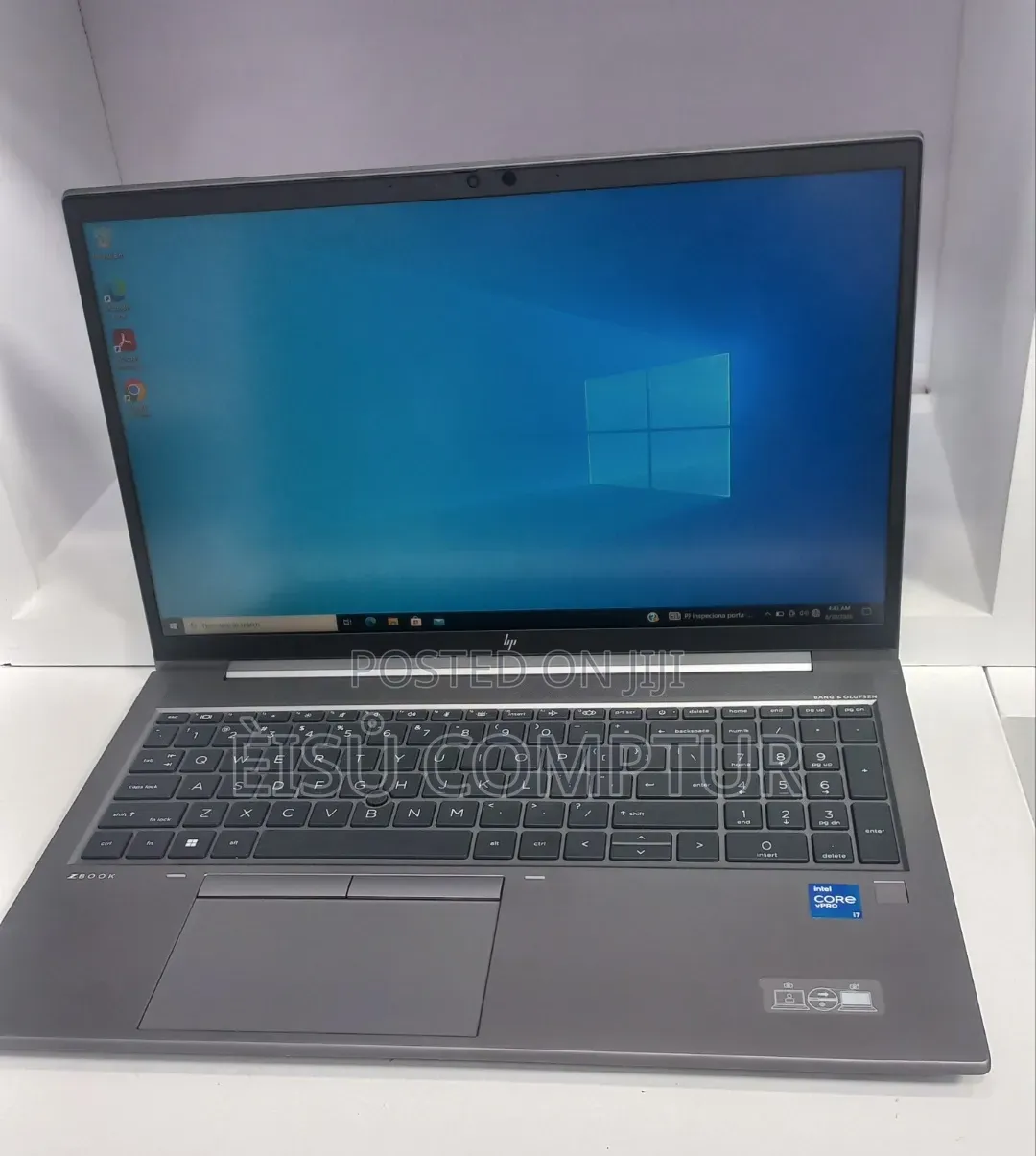 New Laptop HP ZBook Fury 15 G8 16GB Intel Core i7 SSD 512GB