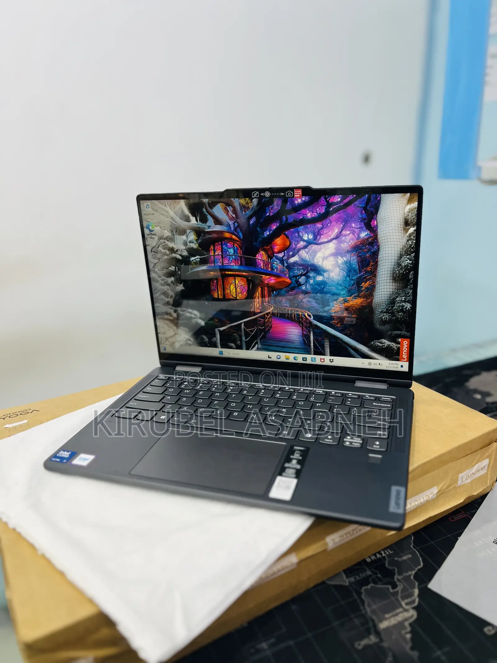 New Laptop Lenovo Yoga 7i 16GB Intel Core Ultra 7 SSD 1T