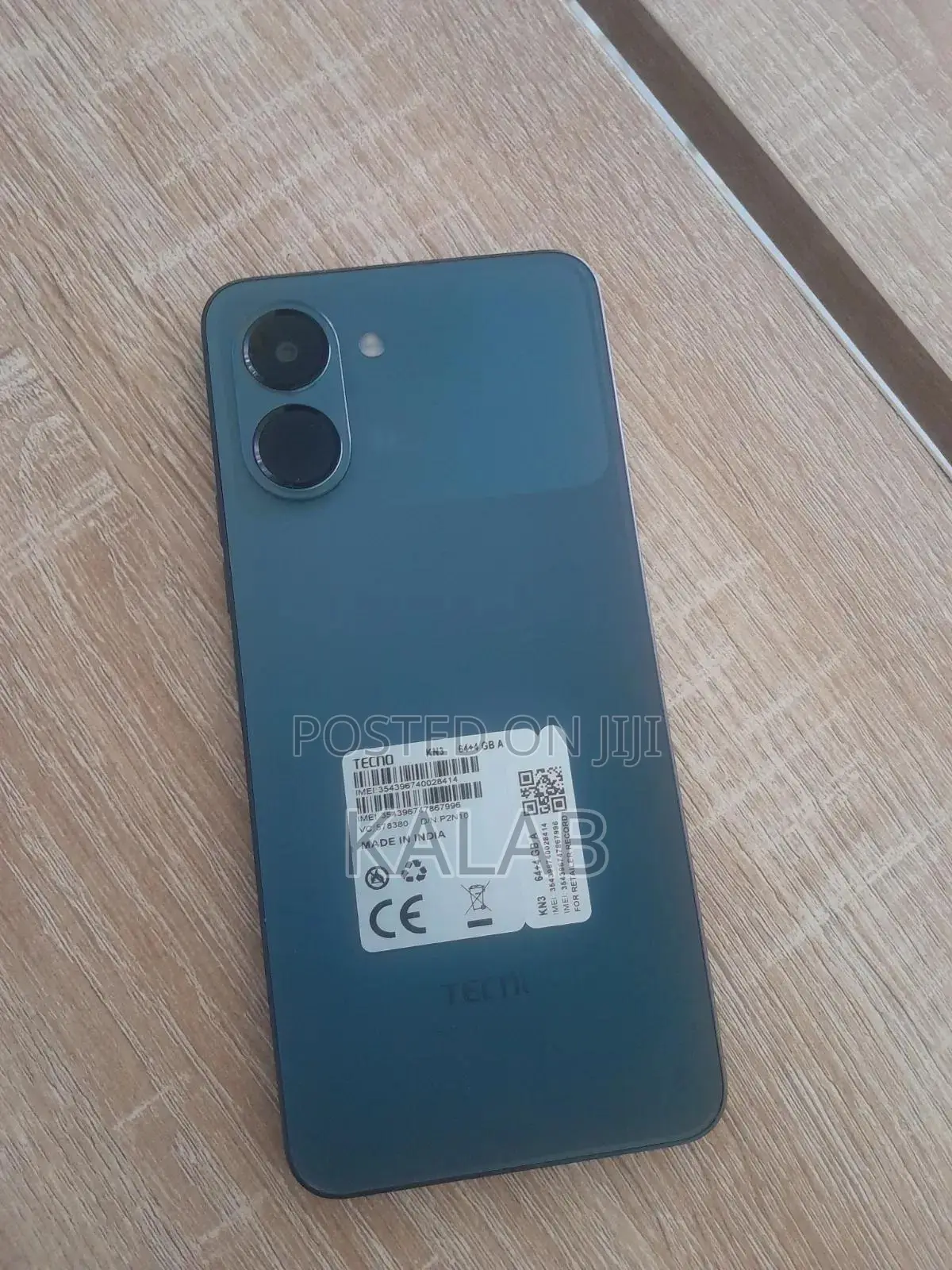 New Tecno Pop 20 64 GB Black