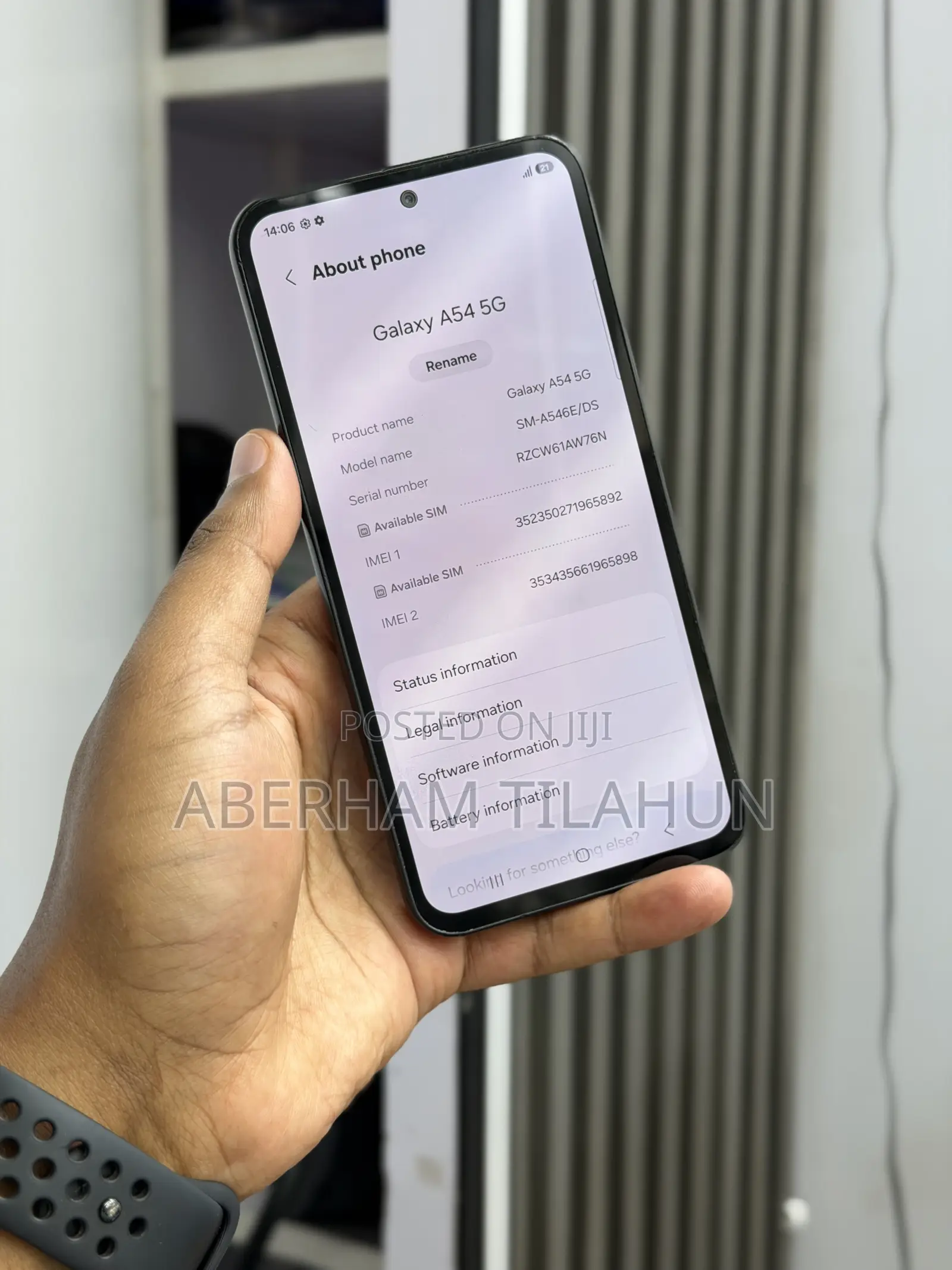 Samsung Galaxy A54 5G 128 GB Black