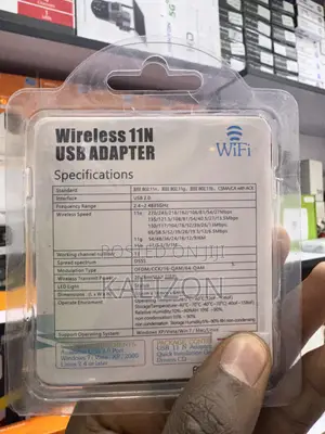 ሚኒ ዩኤስቢ ዋይፋይ አዳፕተር (300Mbps Wireless 11N USB Adapter) Dongl