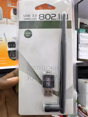 ዩኤስቢ ዋይፋይ አዳፕተር (150Mbps USB 2.0 Wireless 802.11n Adapter Antenna)