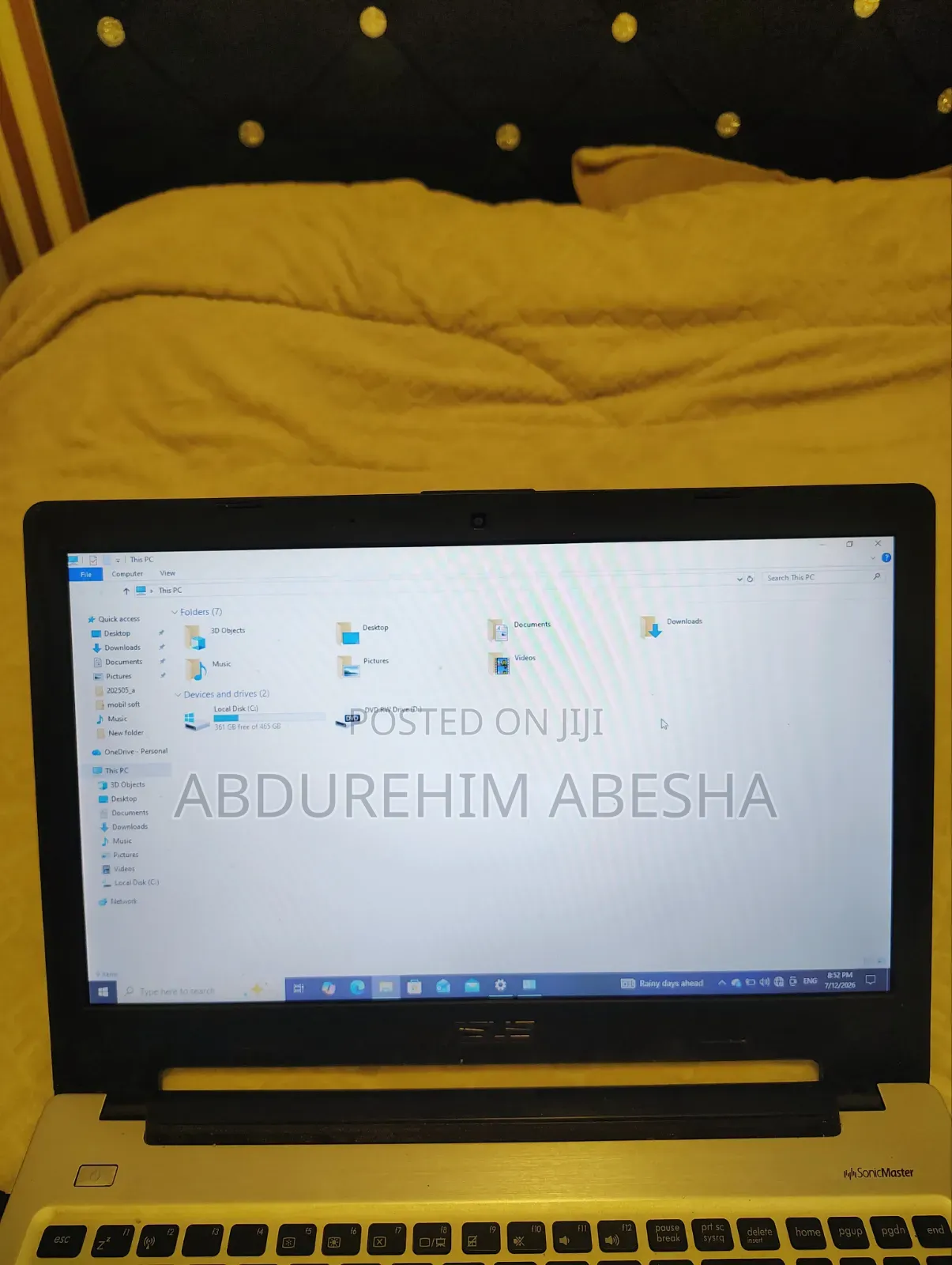 Laptop Asus VivoBook 15 X505BA 8GB Intel Core i5 HDD 500GB