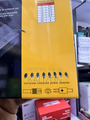 ዩኒቨርሳል ኖትቡክ ኃይል መሙያ (Notebook Power Adapter / Universal Laptop Charger