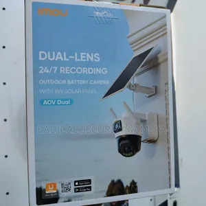 IMOU Dual Lens 10MP 4G WiFi Solar CCTV Camera – 5MP+5MP AOV 24/7