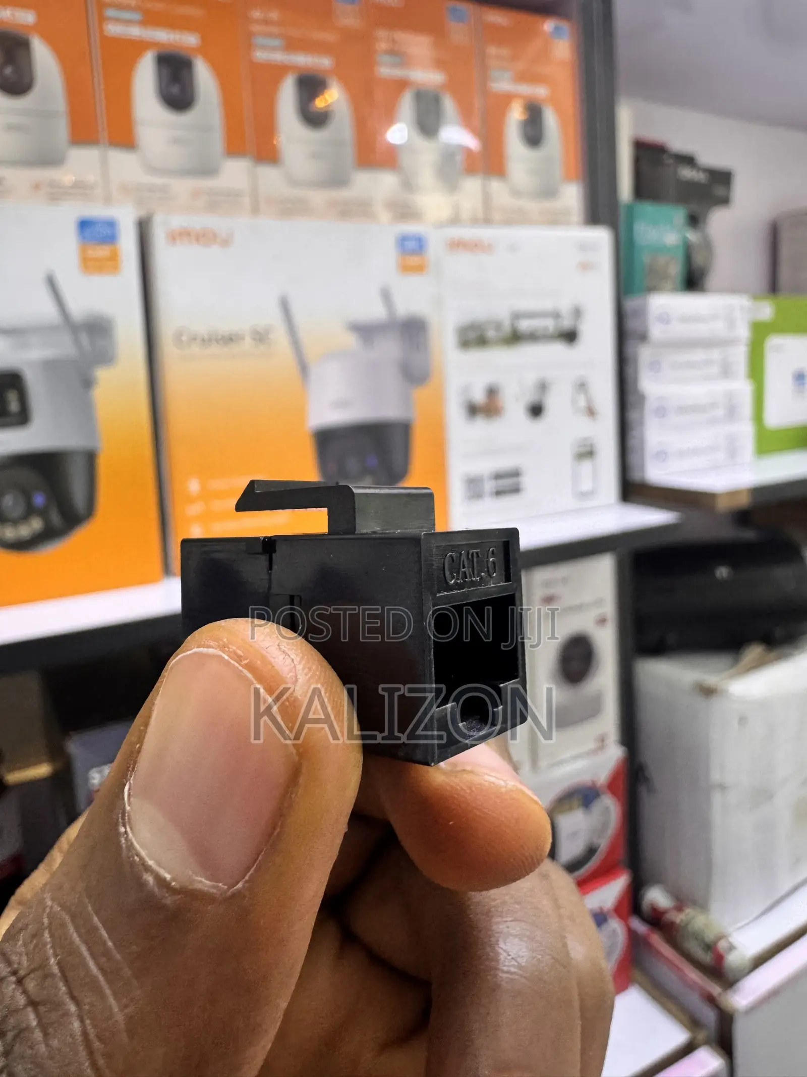 ኔትወርክ ኬብል ማራዘሚያ (CAT.6 RJ45 Network Cable Coupler