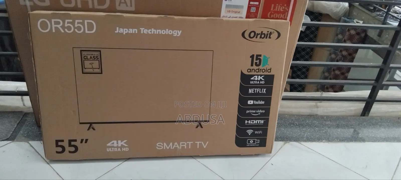 Orbit 55” 4K SMART TV — አሁን ይገኛል! Orbit OR55D — 55” 4K Ultra HD