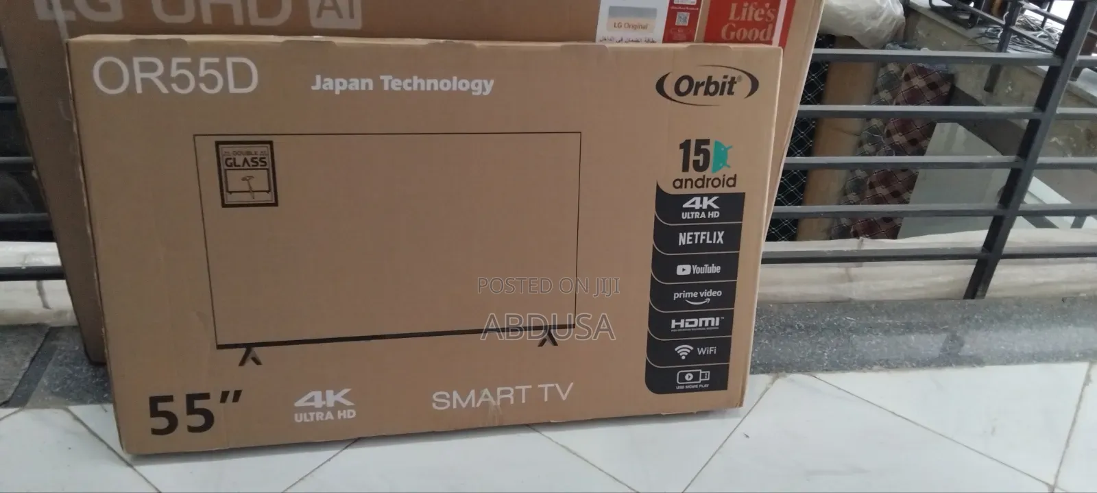 Orbit 55” 4K SMART TV — አሁን ይገኛል! Orbit OR55D — 55” 4K Ultra HD