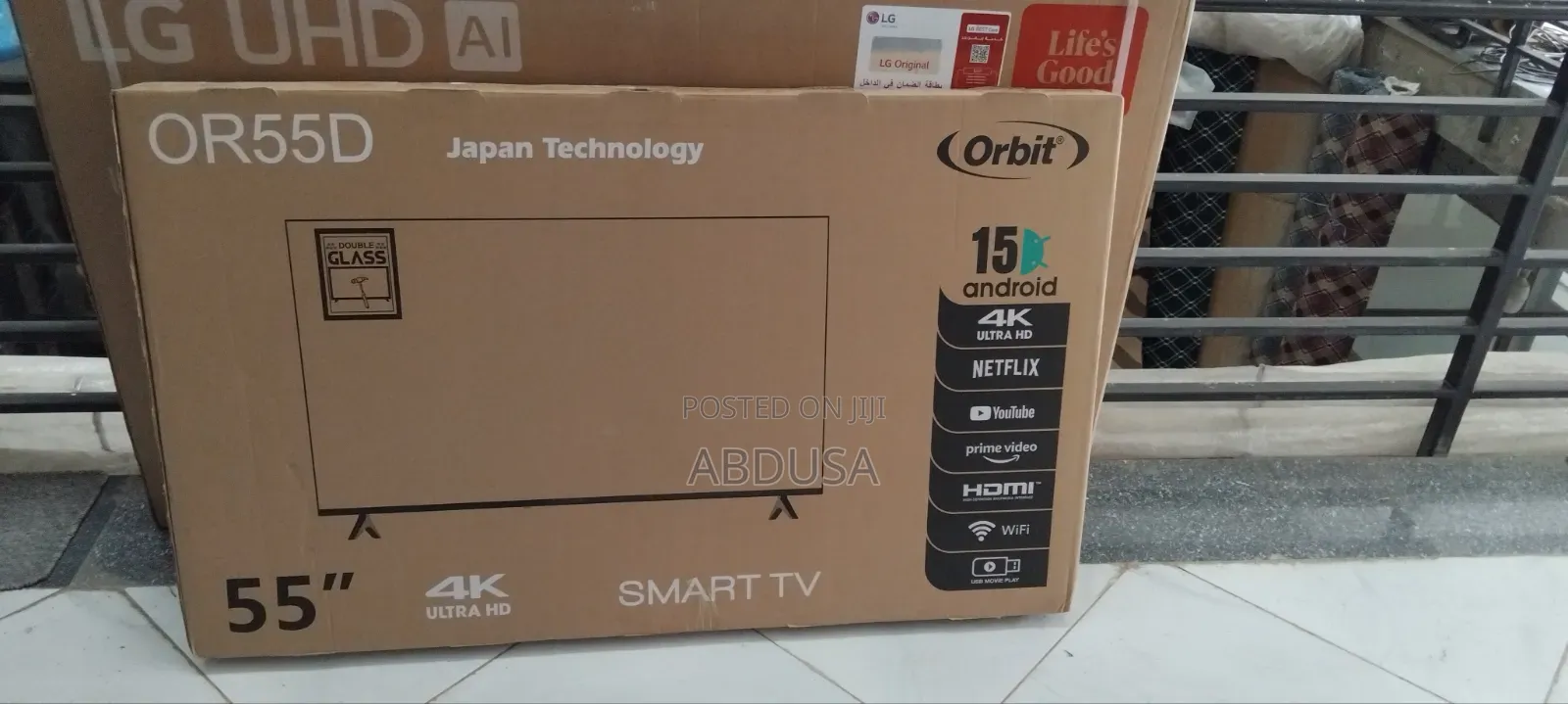Orbit 55” 4K SMART TV — አሁን ይገኛል! Orbit OR55D — 55” 4K Ultra HD