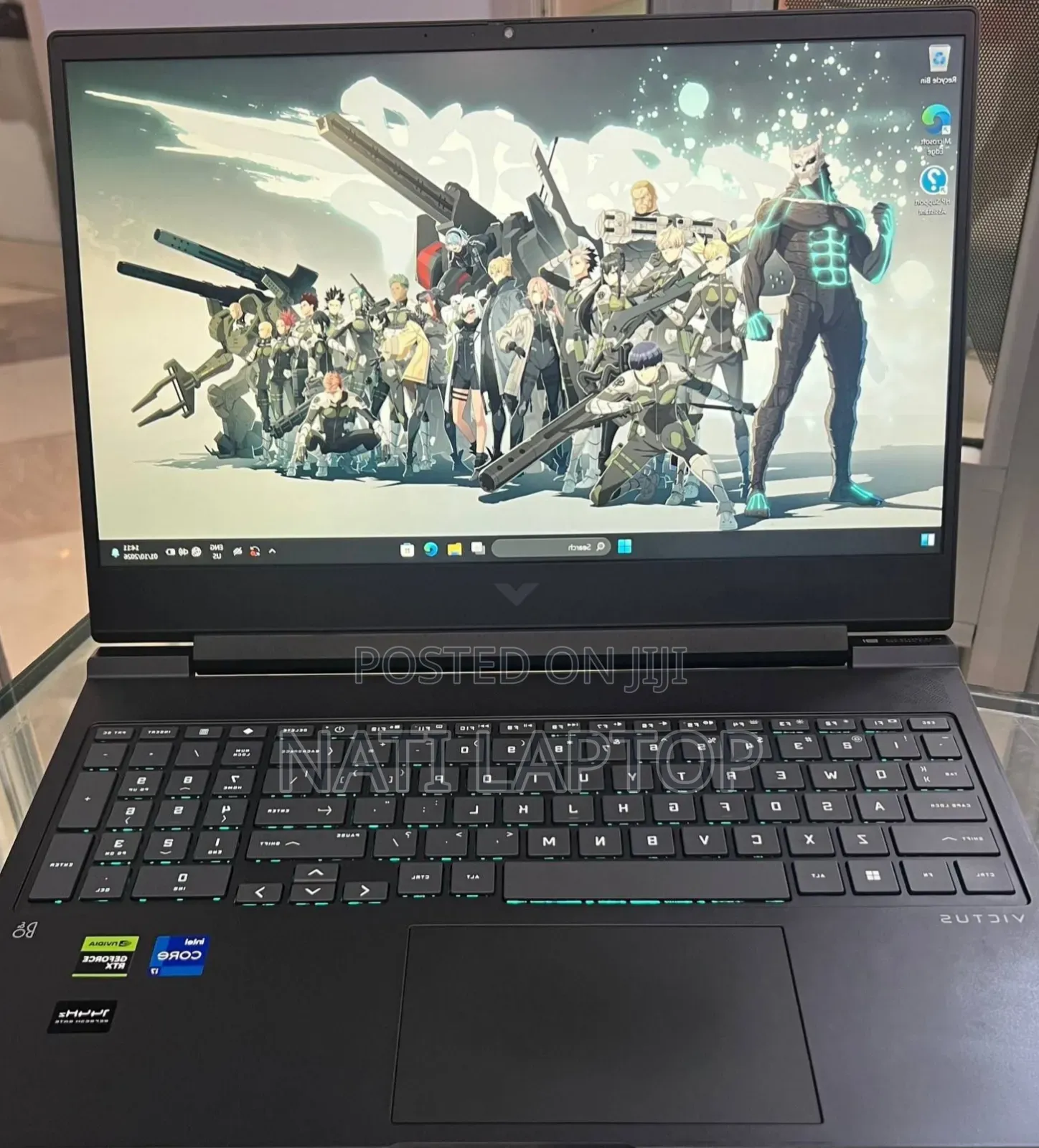 New Laptop HP Victus 16 16GB Intel Core i7 SSD 1T