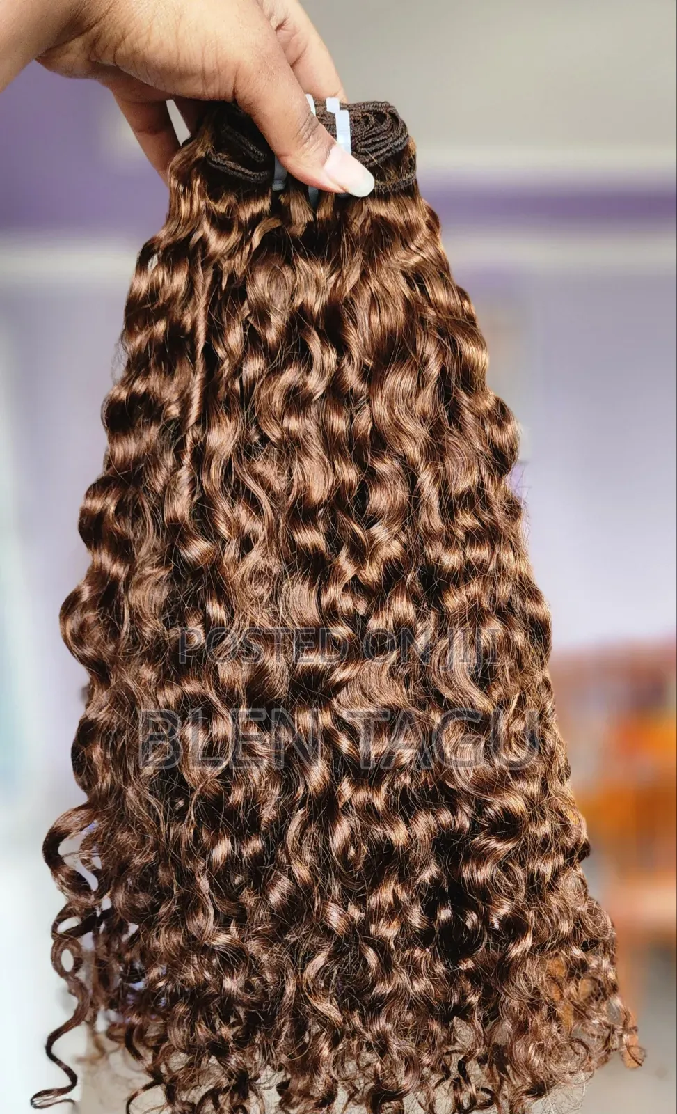 Ocean Wave 20 Inch Coffee Brown 2pcs